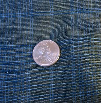 60s Vintage Sharkskin Plaid Suit Jacket Coat Mr Cool 44 Medium VFG ClipperCraft