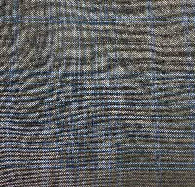 60s Vintage Sharkskin Plaid Suit Jacket Coat Mr Cool 44 Medium VFG ClipperCraft