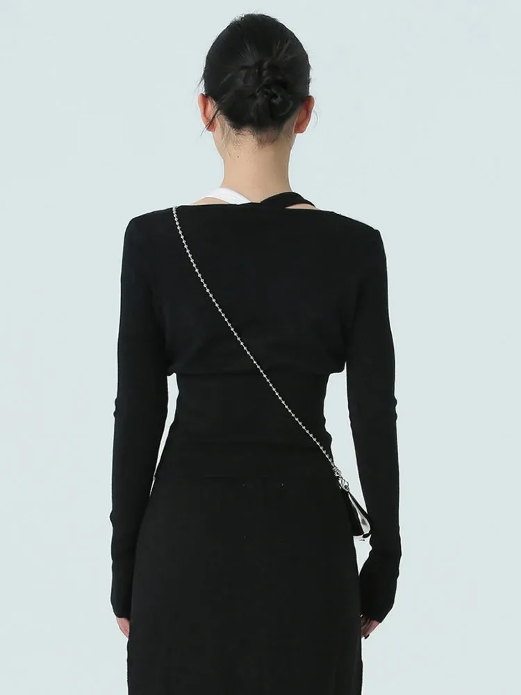 Chambrey Cutout Shirt