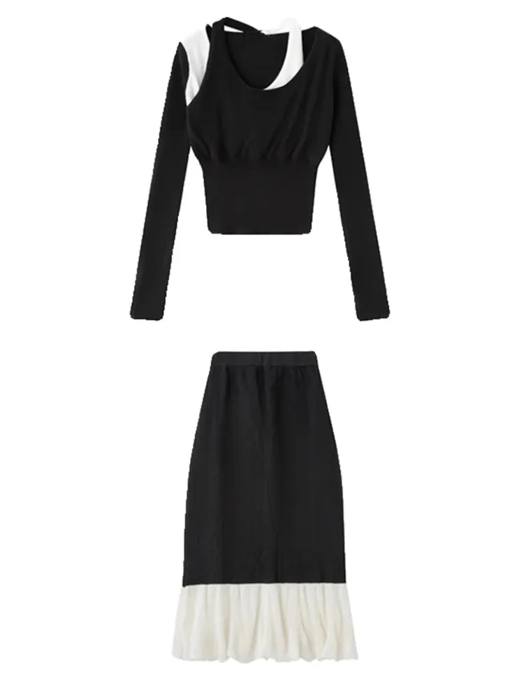 Chambrey Cutout Shirt