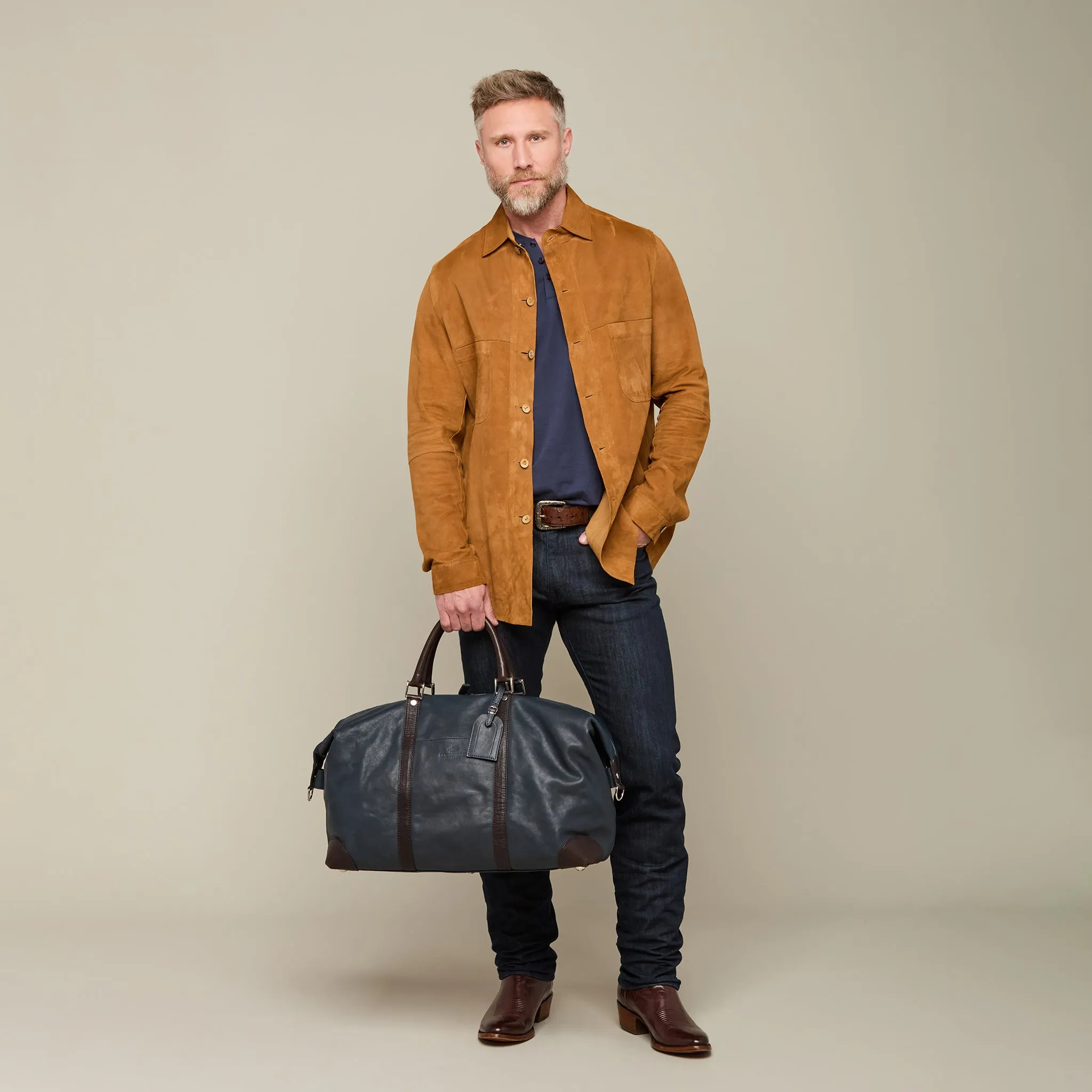 Cosimo Overnight Duffle :: Navy