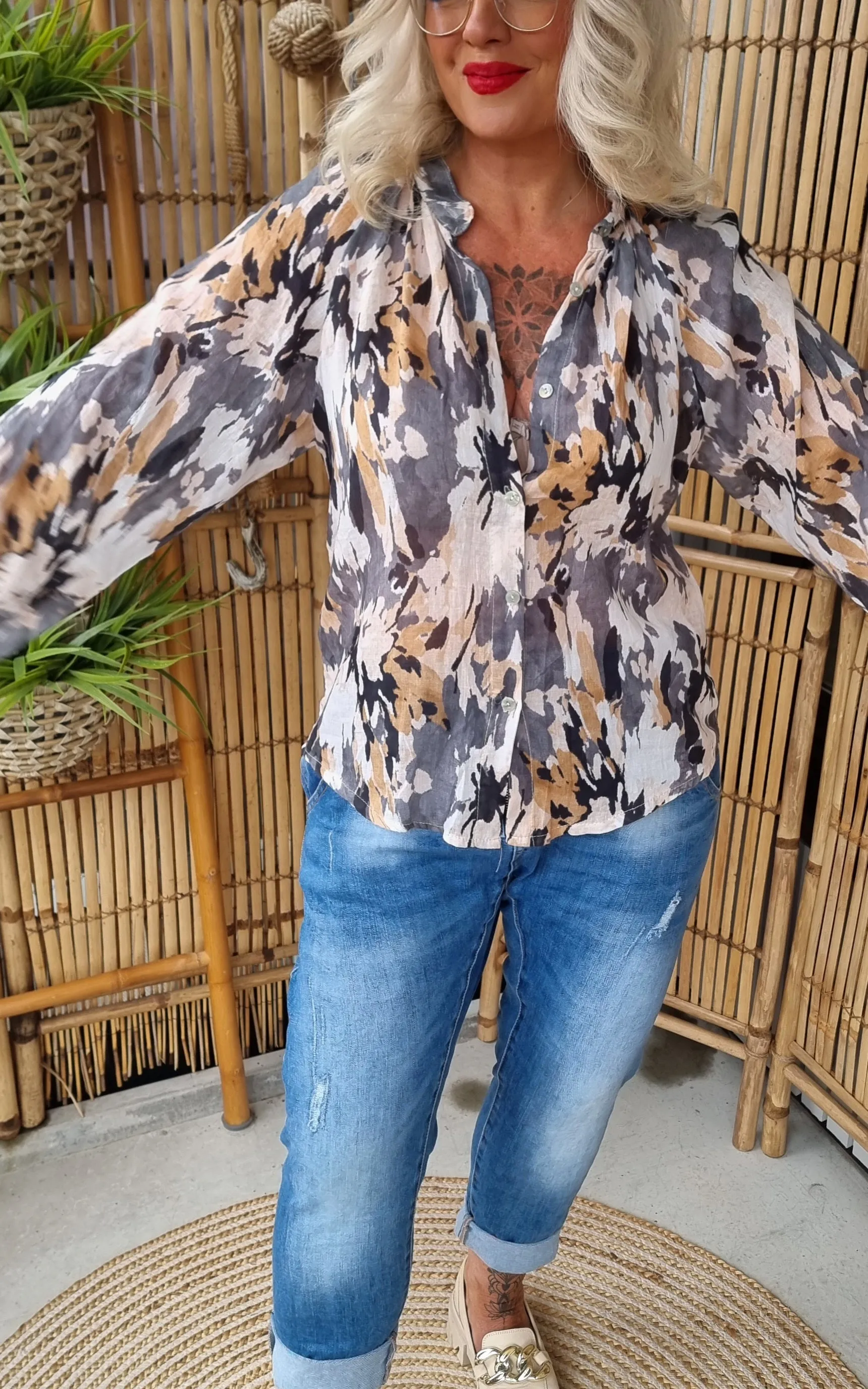 Gloria Shirt Black