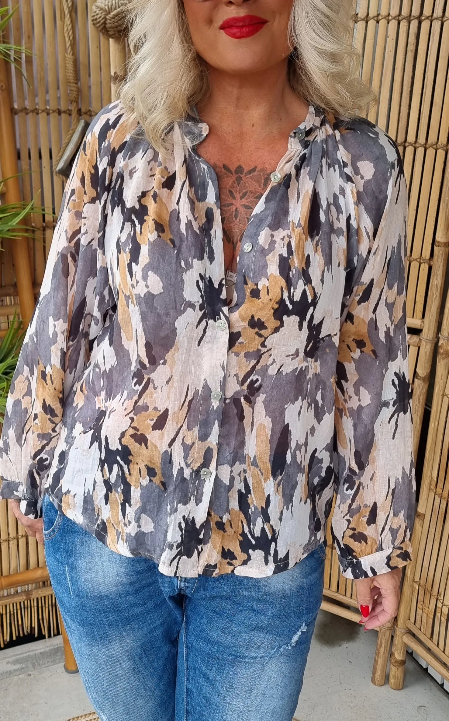 Gloria Shirt Black