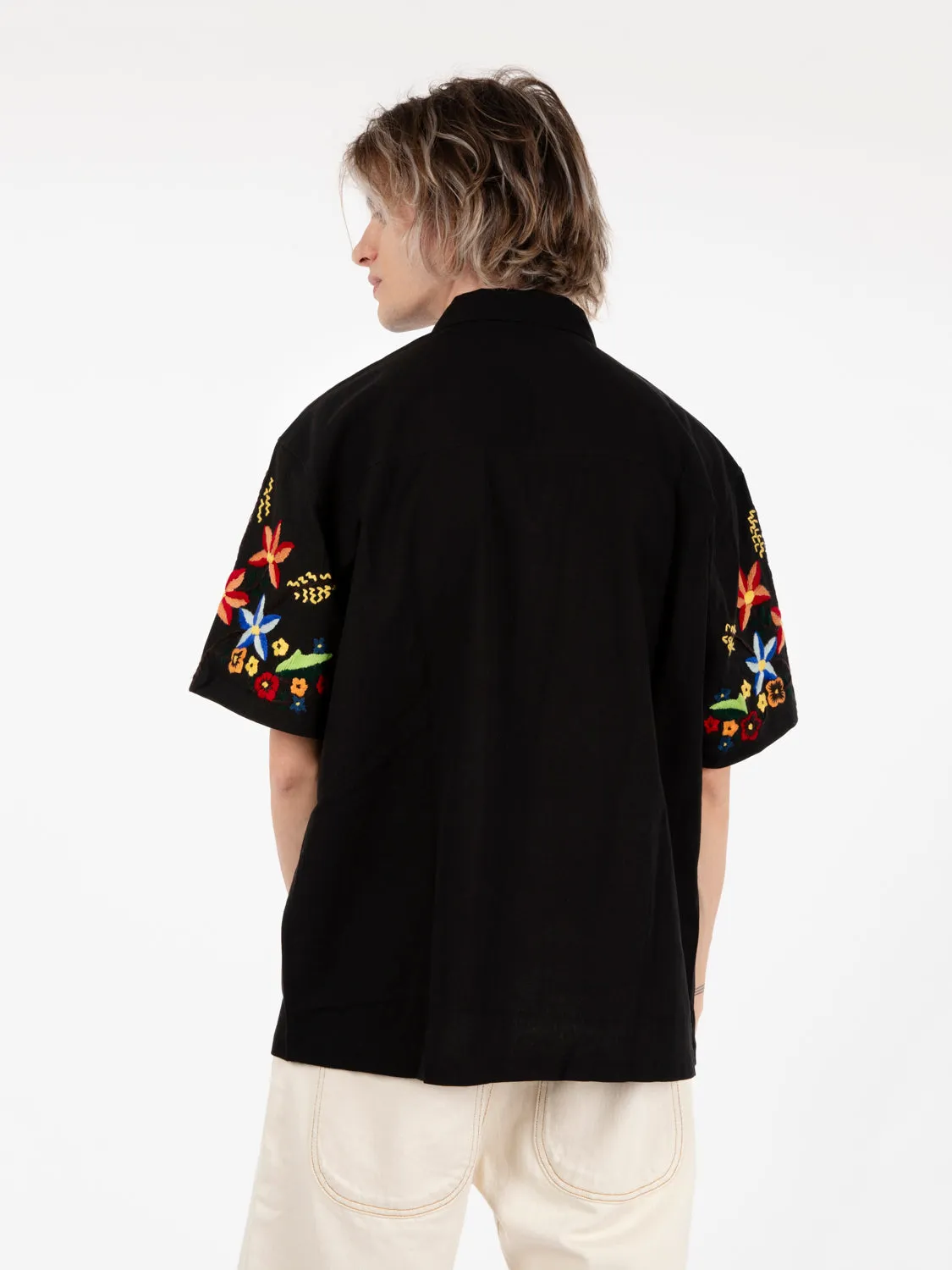 Idris shirt black
