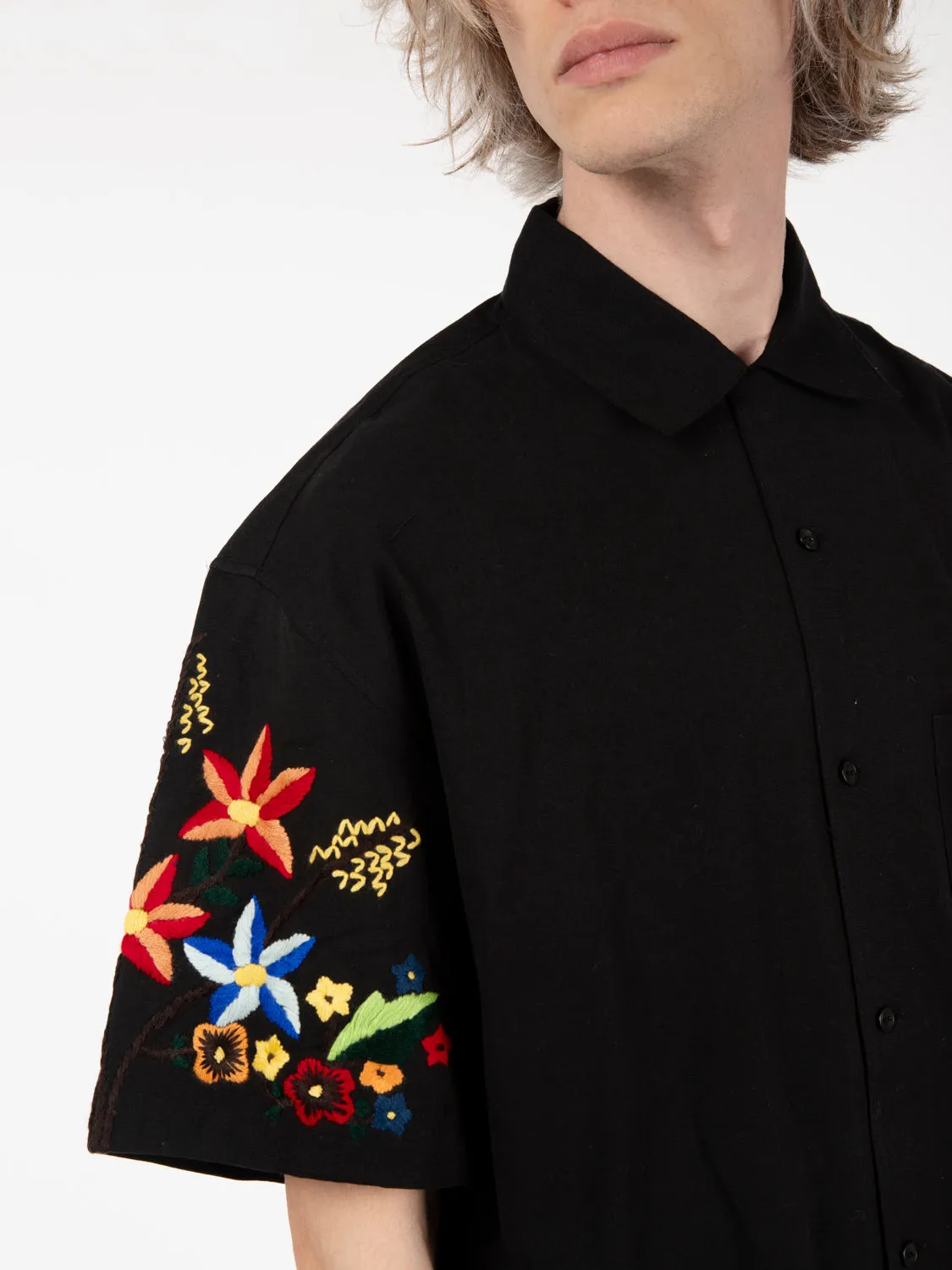 Idris shirt black