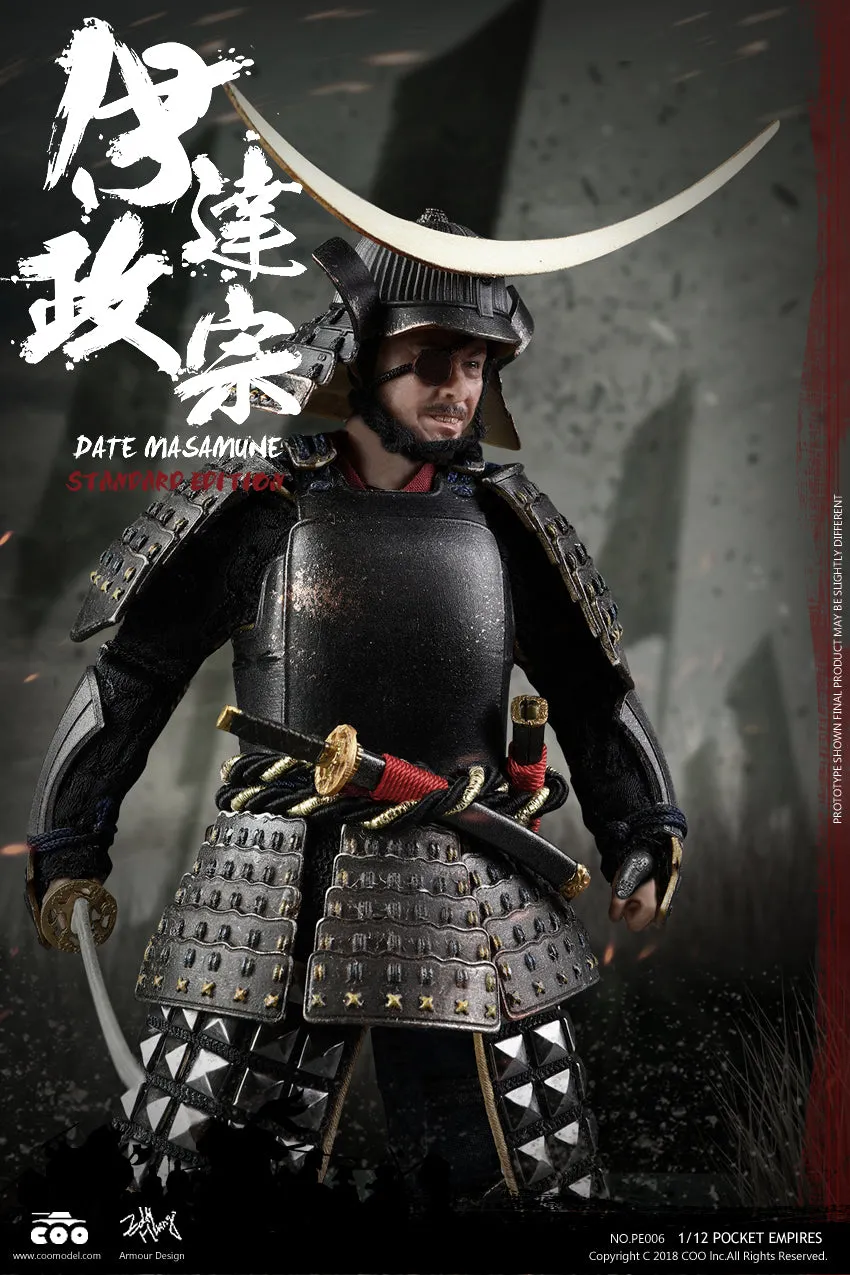 In Stock- Palm Empire Japanese Samurai Date Masamune (Standard) 1/12 Scale Figure