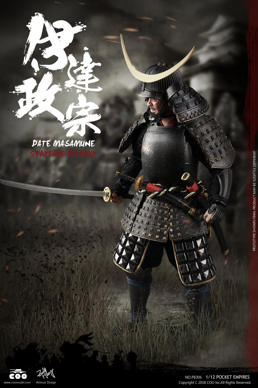 In Stock- Palm Empire Japanese Samurai Date Masamune (Standard) 1/12 Scale Figure