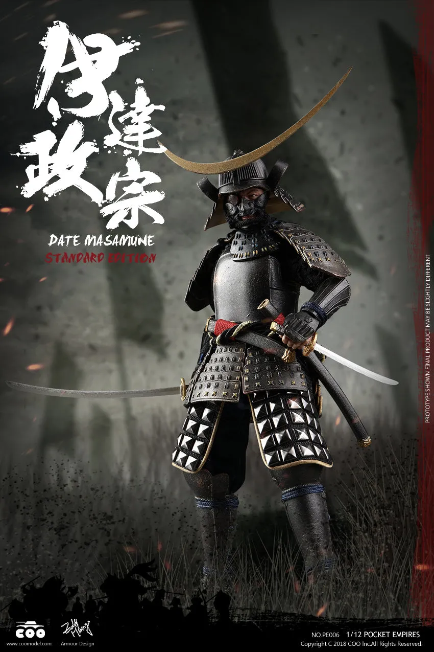 In Stock- Palm Empire Japanese Samurai Date Masamune (Standard) 1/12 Scale Figure