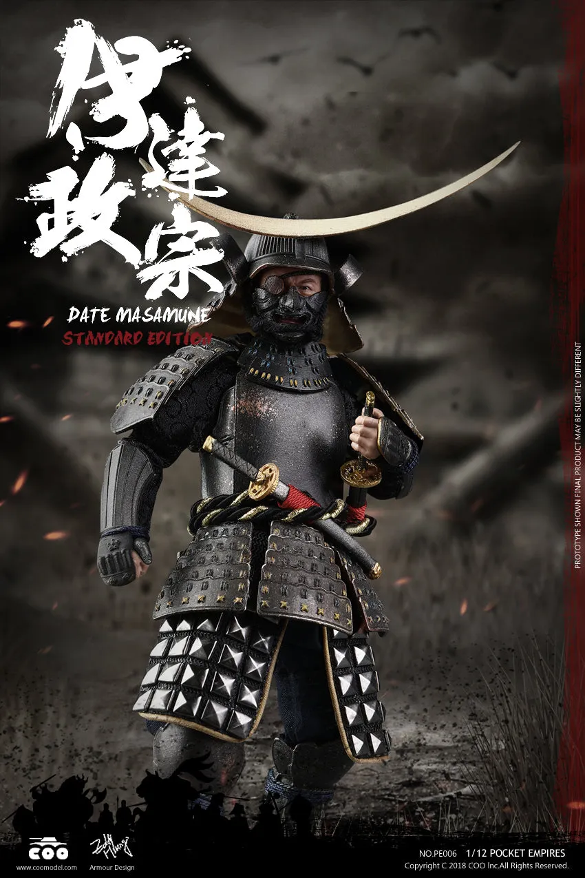 In Stock- Palm Empire Japanese Samurai Date Masamune (Standard) 1/12 Scale Figure