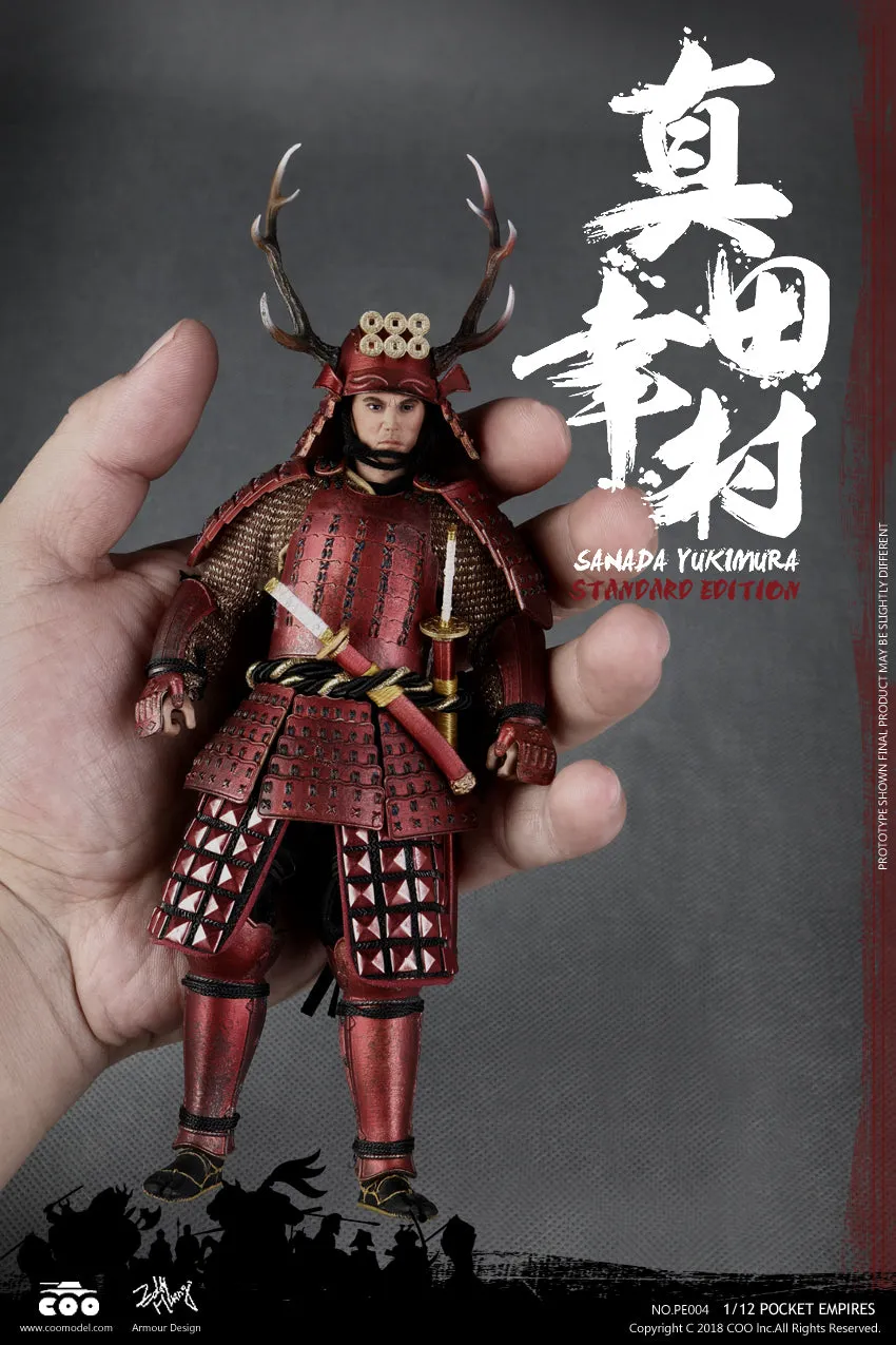 In Stock - Palm Empire Japanese Samurai Sanada Yukimura (Standard) 1/12 Scale Figure