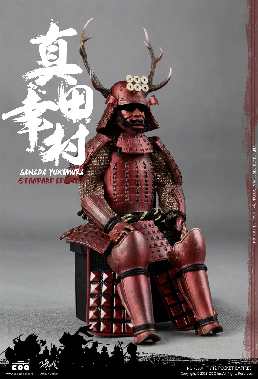 In Stock - Palm Empire Japanese Samurai Sanada Yukimura (Standard) 1/12 Scale Figure
