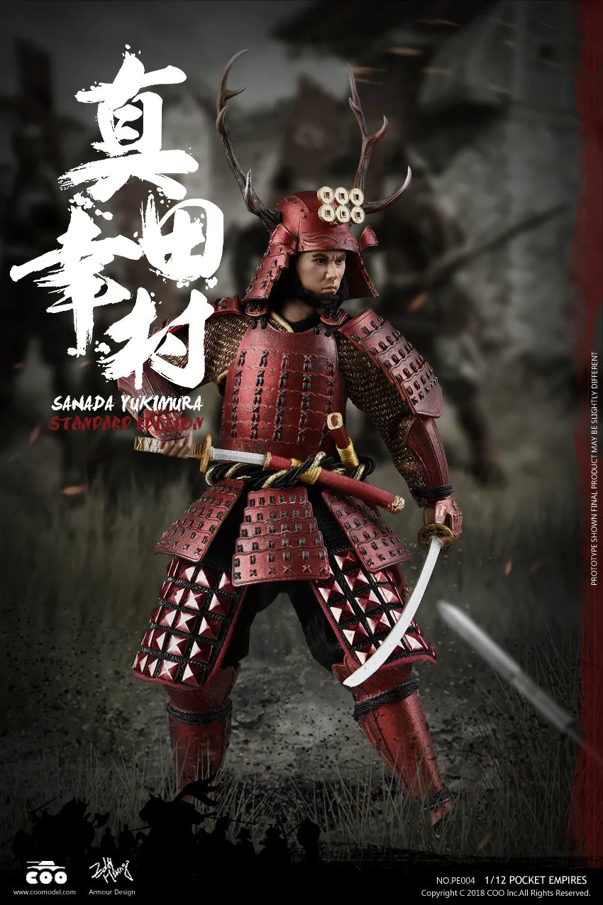 In Stock - Palm Empire Japanese Samurai Sanada Yukimura (Standard) 1/12 Scale Figure