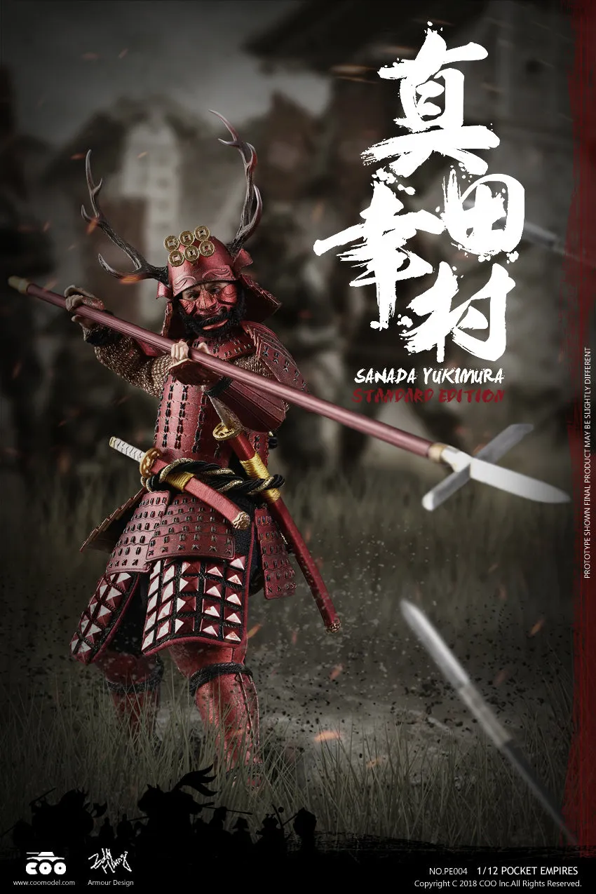 In Stock - Palm Empire Japanese Samurai Sanada Yukimura (Standard) 1/12 Scale Figure