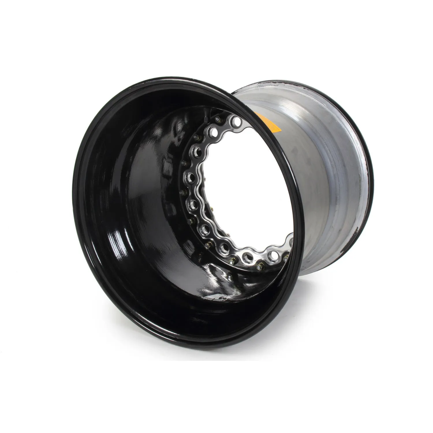 Keizer Matrix Modular Wide 5 Wheel - 15 x 14 in - 5.000 in Backspace - Inner Beadlock - Black
