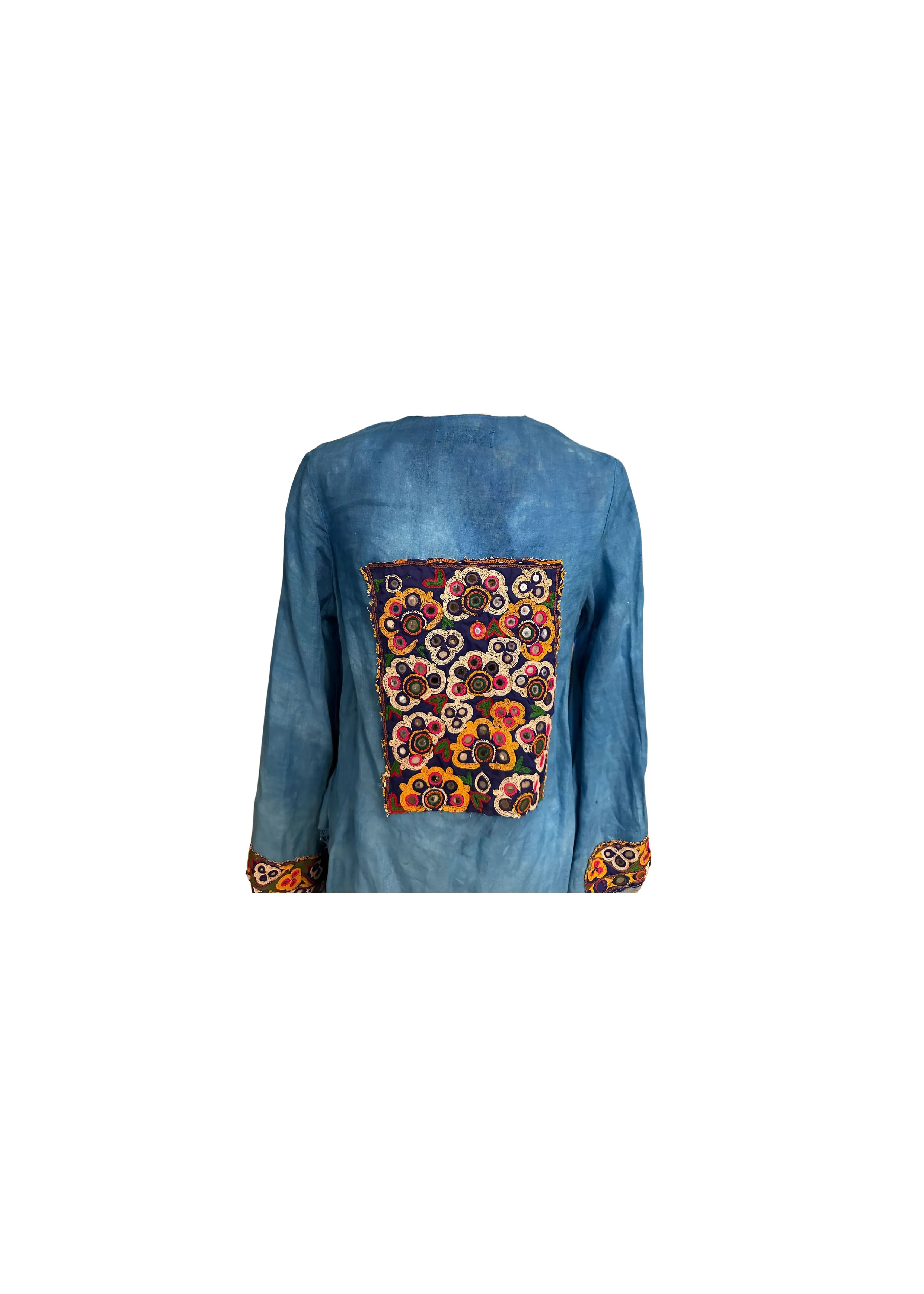 Linen Hand dyed Barcelona Kaftan