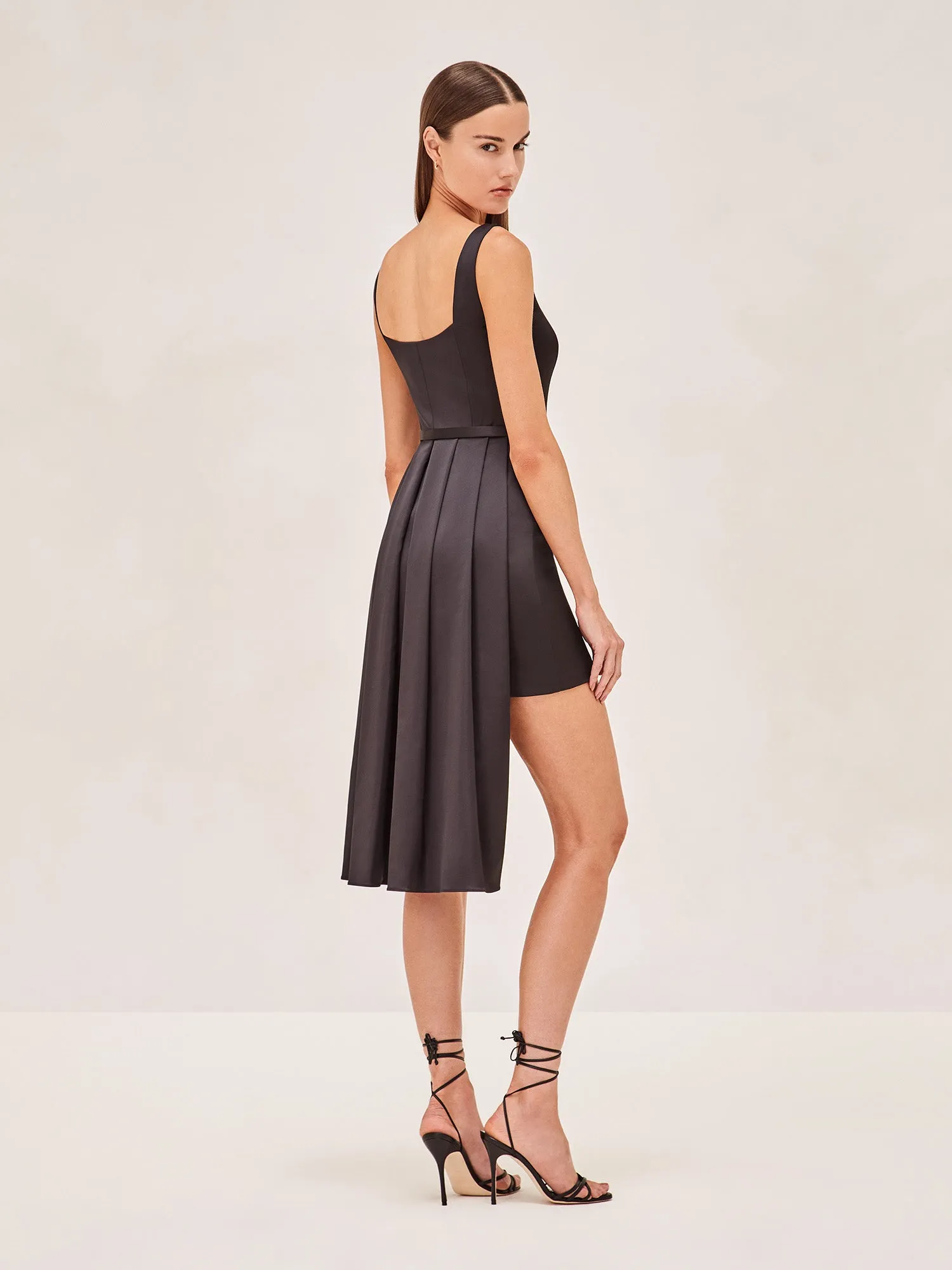 Montella Dress With Cape