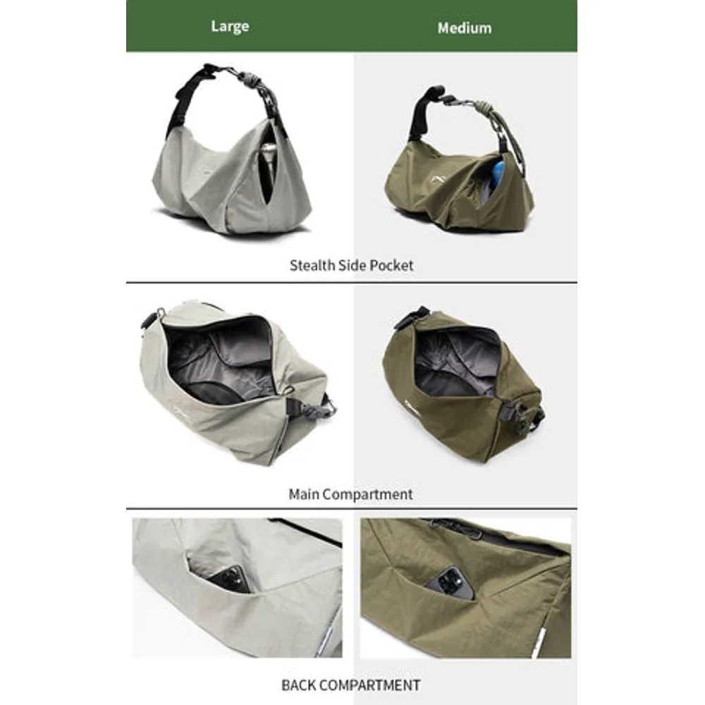 NIID NIID VIA DUAL PURPOSE DUFFLE 18L-GRAPHITE