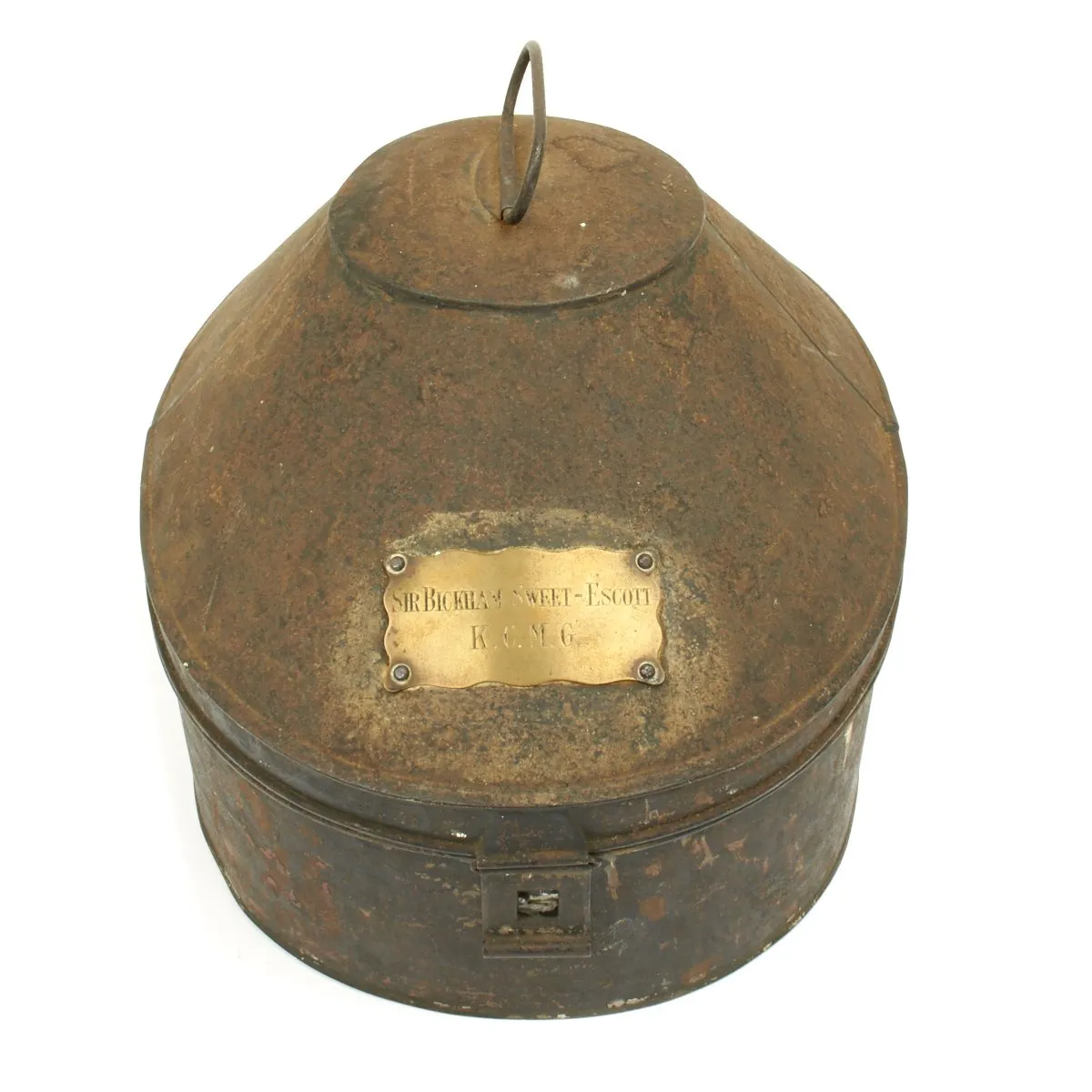 Original British Wolseley Pattern Helmet of Sir Ernest Bickham Sweet-Escott KCMG