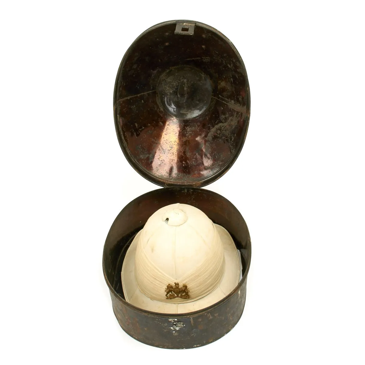 Original British Wolseley Pattern Helmet of Sir Ernest Bickham Sweet-Escott KCMG
