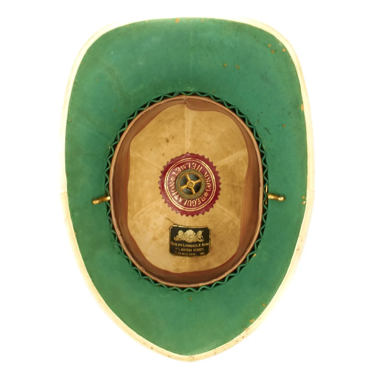 Original British Wolseley Pattern Helmet of Sir Ernest Bickham Sweet-Escott KCMG