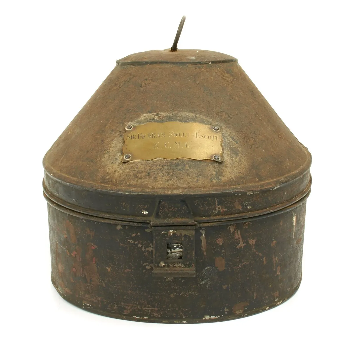 Original British Wolseley Pattern Helmet of Sir Ernest Bickham Sweet-Escott KCMG