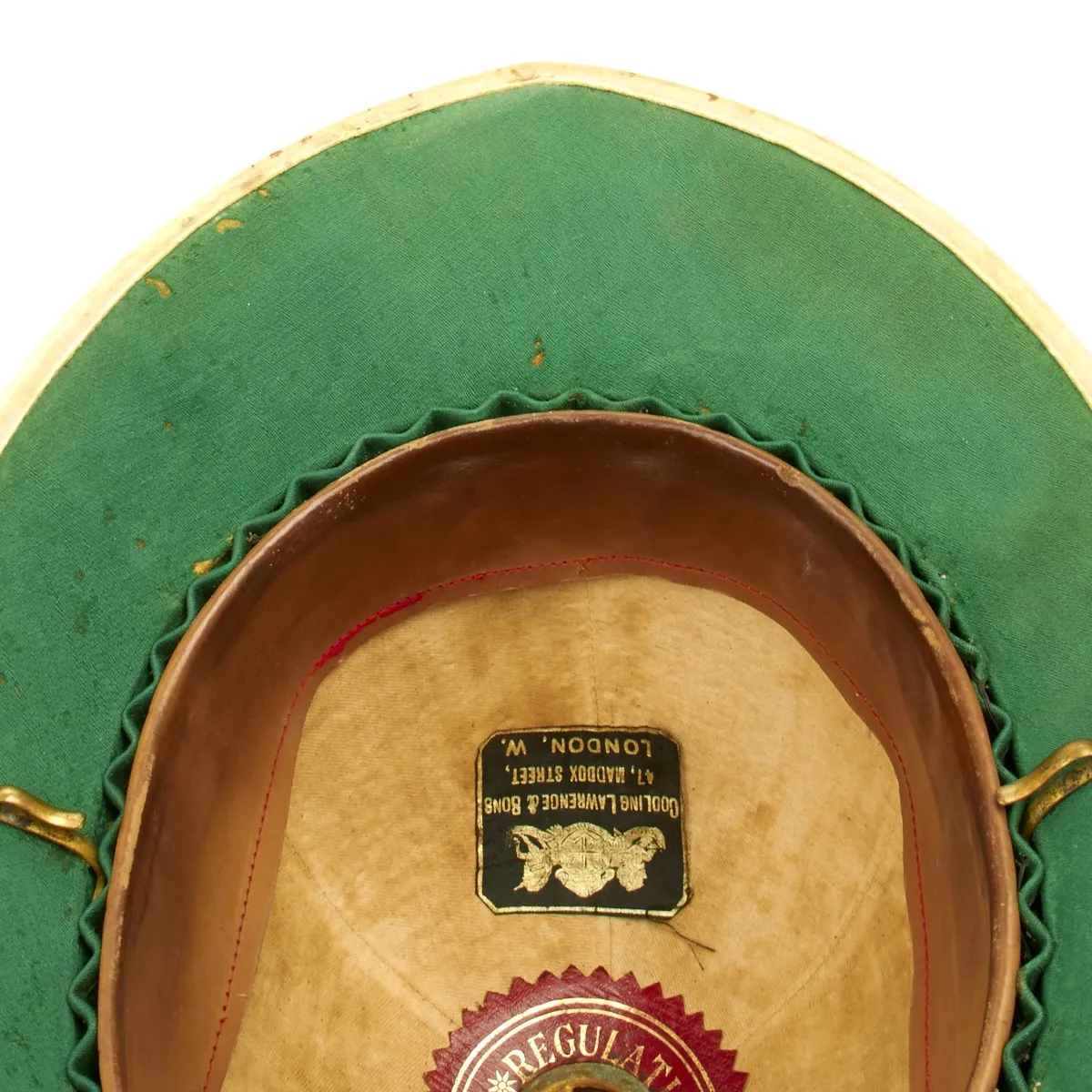 Original British Wolseley Pattern Helmet of Sir Ernest Bickham Sweet-Escott KCMG