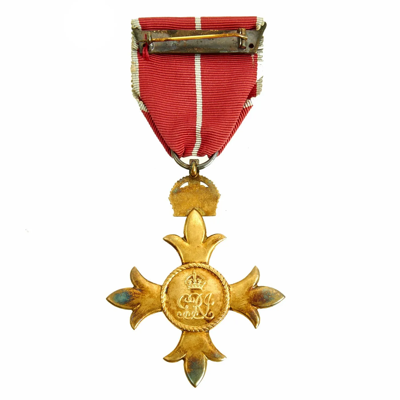 Original British WWII Cased Order of the British Empire 4th Class Military Medal - O.B.E. (MILY)