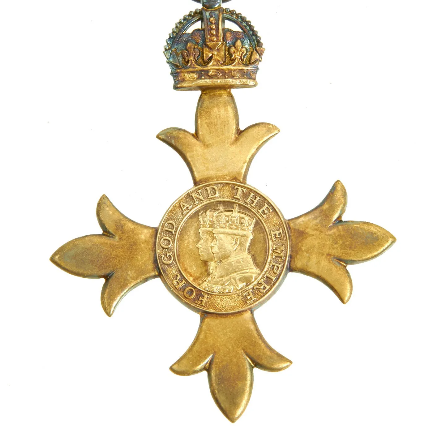 Original British WWII Cased Order of the British Empire 4th Class Military Medal - O.B.E. (MILY)