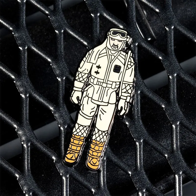 Pin Kings Star Wars Enamel Pin Badge Set 1.19 – Leia (Hoth Outfit) and Rebel Commander