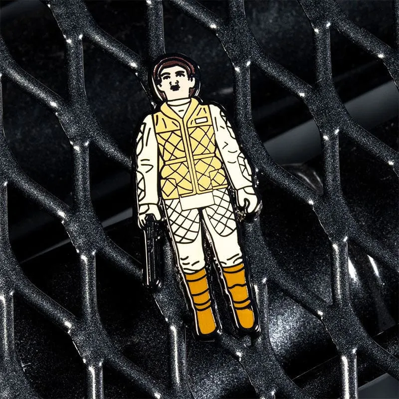 Pin Kings Star Wars Enamel Pin Badge Set 1.19 – Leia (Hoth Outfit) and Rebel Commander