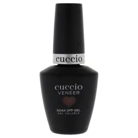 Veneer Soak Off Gel - Getting Into Truffle by Cuccio for Women - 0.44 oz Nail Polish